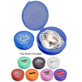 Round Ear Bud Case